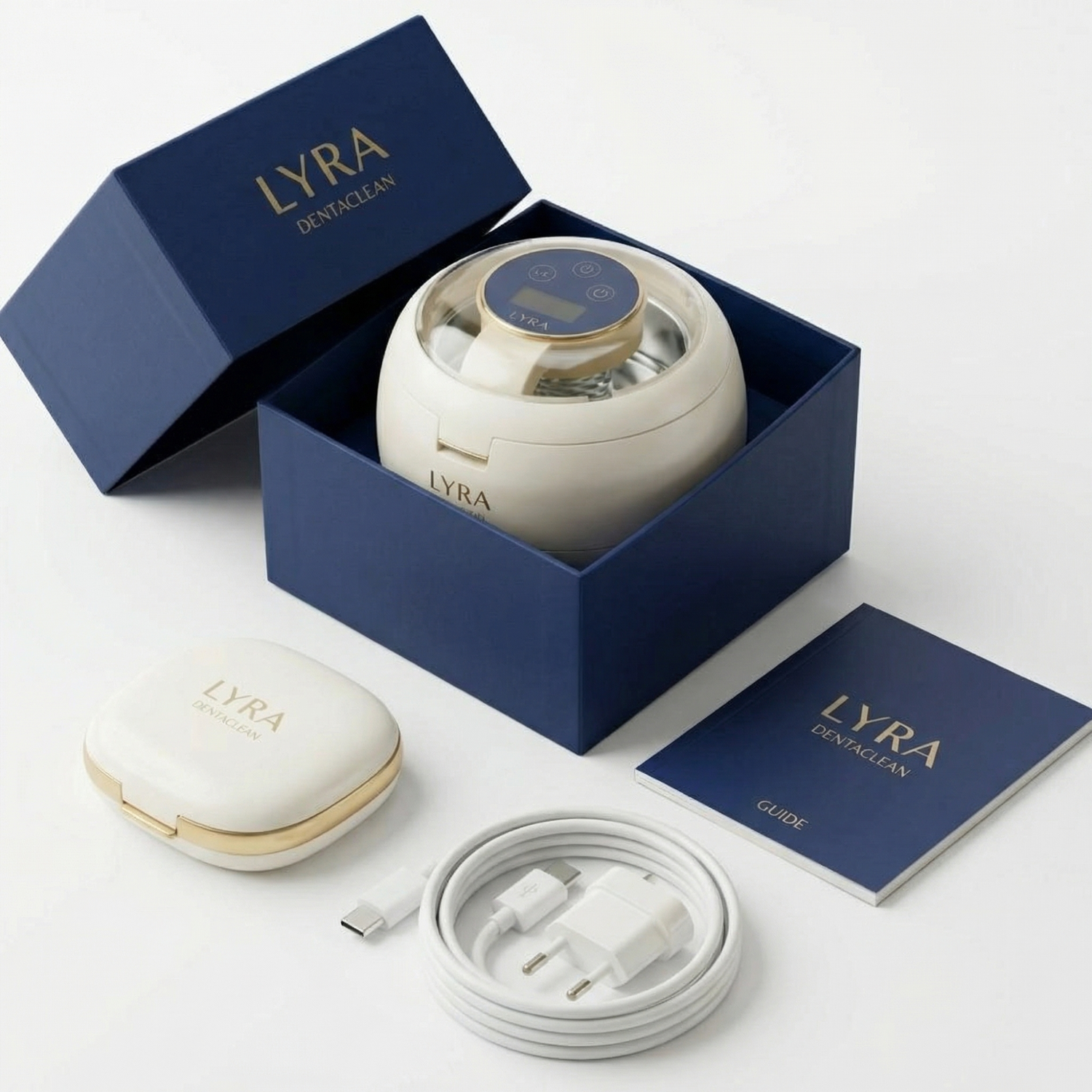 DentaClean – Ultrasonic Cleaner & UV Sterilizer